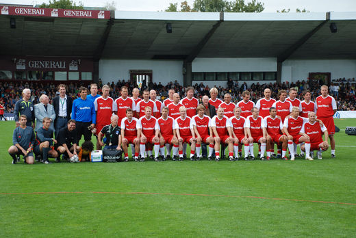 Mannschaftsfoto Team Hamburg Tag der Legenden 2009