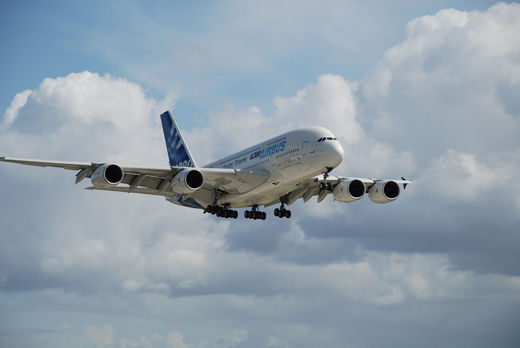 A380 im Anflug