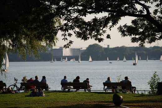 Aussenalster im September 2009