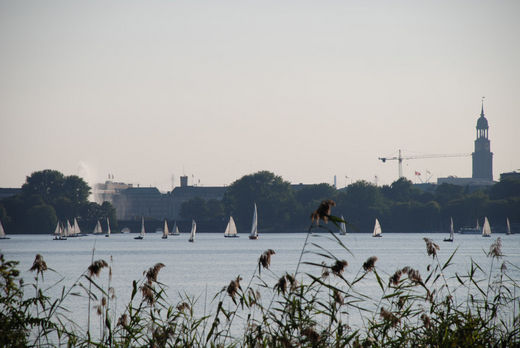 Aussenalster im Sptsommer 2009