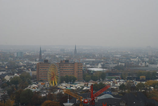 Blick vom Michel auf St. Pauli