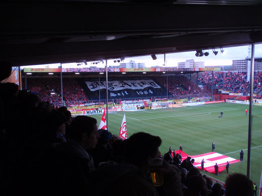 Mainz 05 Choreographie vor dem HSV Spiel 2009