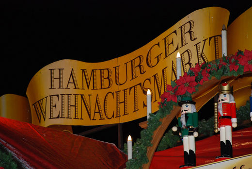 Hamburger Weihnachtsmarkt Rathausmarkt 2009