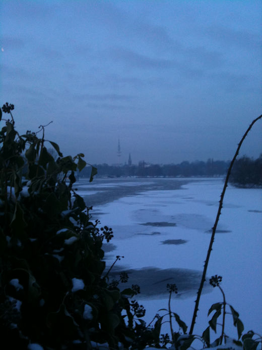 Alstereis an der Langenzugbrcke