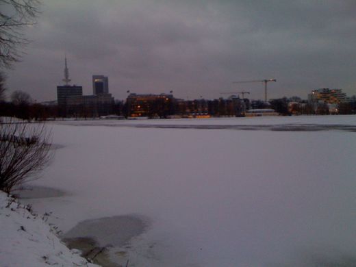 Eis sdliche Aussenalster