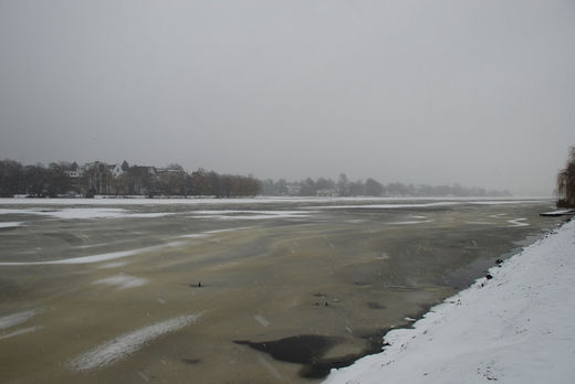 Aussenalster im Winter 2010