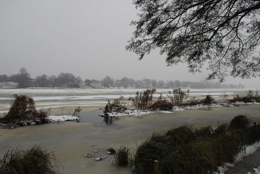 Eis auf der Aussenalster