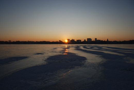 Zugeforene Alster 2010