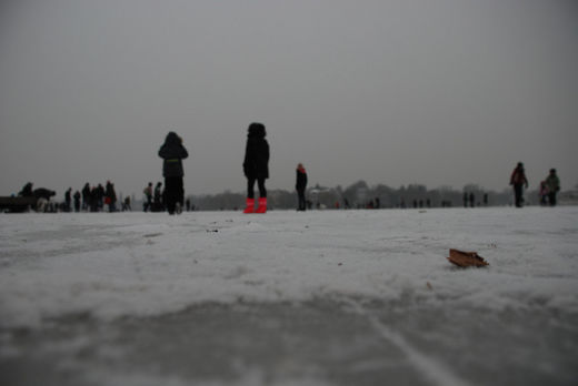 Moonboots im Schnee