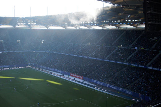 Winter in der HSH Nordbank Arena