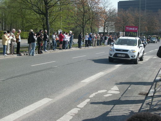 Marathon Hamburg 2010: Uhrenwagen City Nord