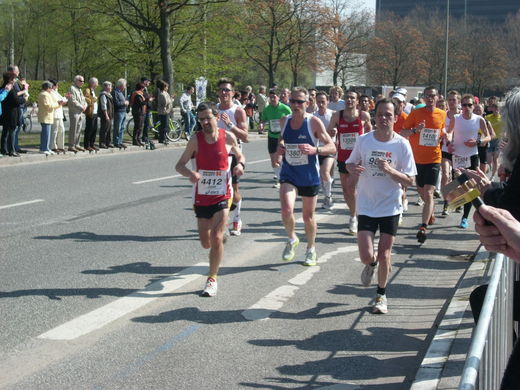 Marathon Hamburg 2010: Läufergruppe City Nord Startnummer 4412