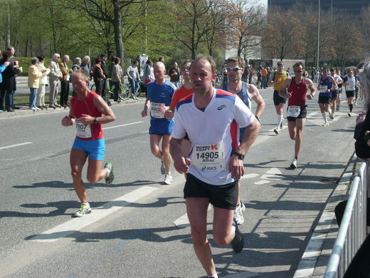 Marathon Hamburg 2010: Lufergruppe City Nord Startnummer 14905