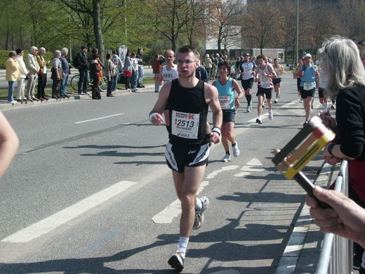 Marathon Hamburg 2010: Läufergruppe City Nord Startnummer 12513