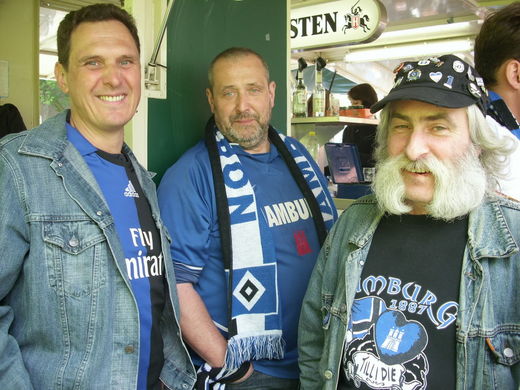 HSV-Fans vor dem Spiel gegen Nrnberg