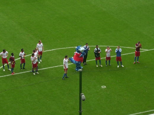 Abschied nach dem letzten Heimspiel