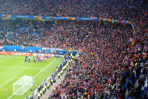Athletico Jubel über Europa League Sieg