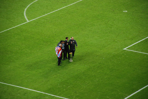 Trainer von Atletico Madrid und der Uefa Pokal