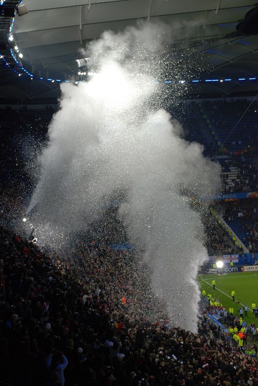 Siegerehrung Europa League Finale 2010