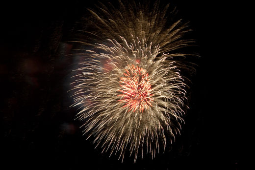 Feuerwerk zum Kirschblütenfest 2010