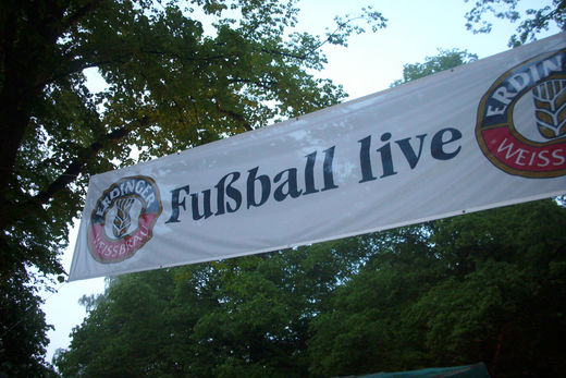 Fussball live im Stadtpark