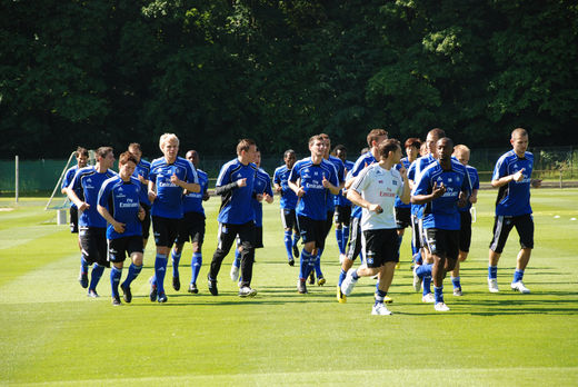 Anschwitzen für die neue Saison beim HSV
