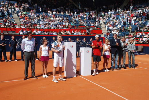 Siegerehrung Rothenbaum 2010