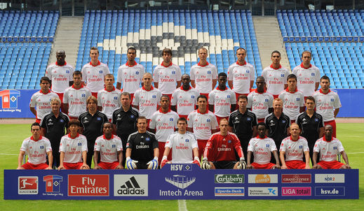 HSV Mannschaftsfoto 2010/2011
