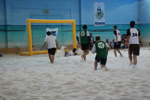 Beachsoccer 2010 Freenet gegen Discount 24