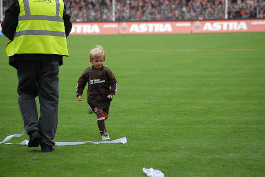 Einlaufkind FC St. Pauli