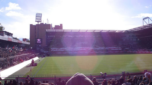 Vor Anpfiff - das Millerntor-Stadion