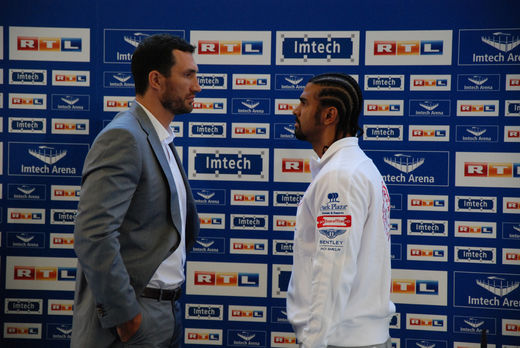 Stare-Down Klitschko vs. Haye