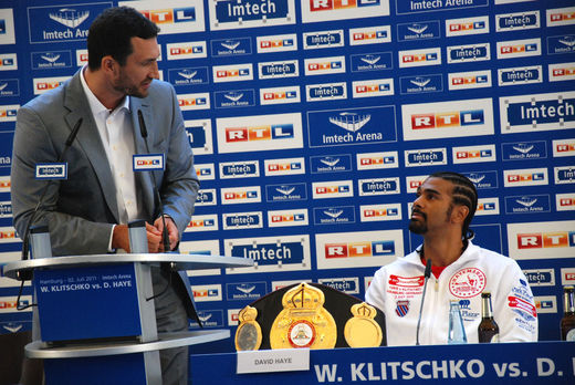 Klitschko und Haye