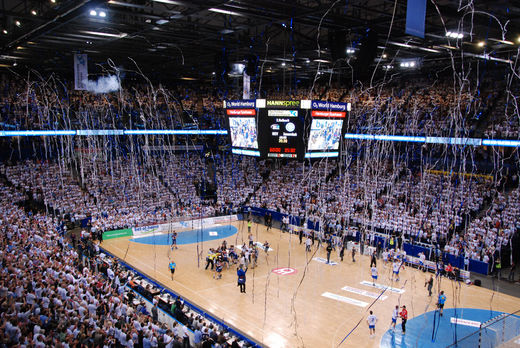 Meisterfeier beim HSV Handball