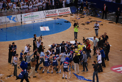 Jubel beim HSV Handball