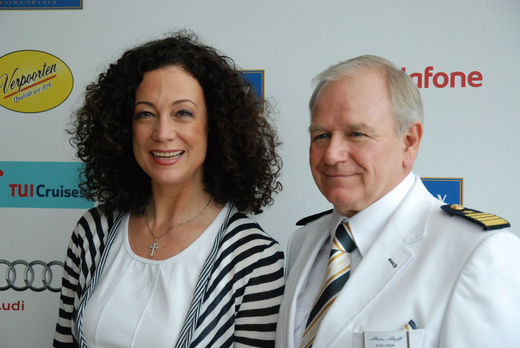 Barbara Wussow und Kapitn Kjell Holm