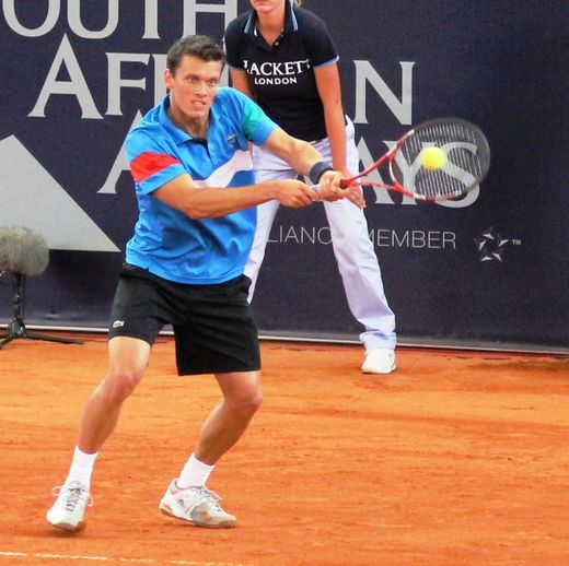 Tobias Kamke in der 1. Runde der bet-at-home.com Open am Rothenbaum