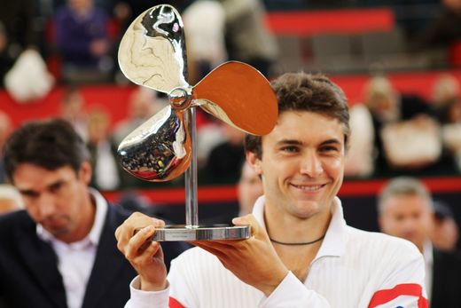 Turniersieger Gilles Simon (FRA)