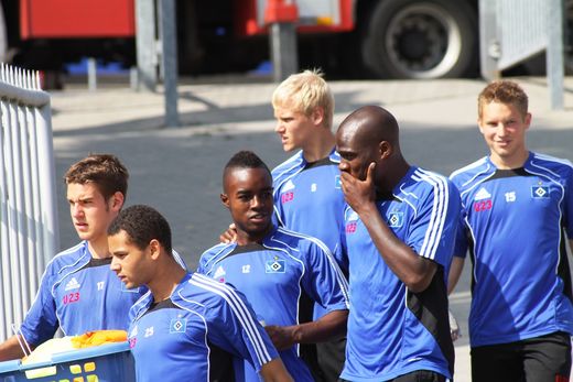 Guy Demel und die 2. des HSV