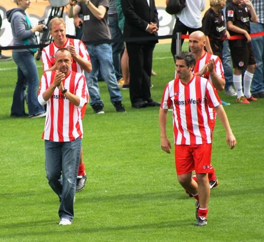 St. Pauli ehemals und heute luft auf