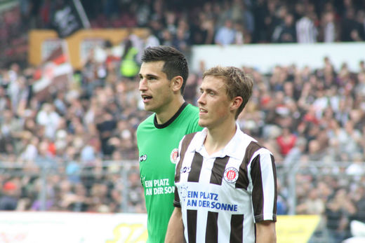 Torwart und Torschtze