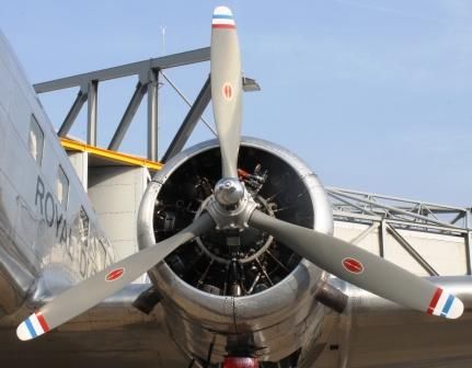 Propeller der Douglas DC-2