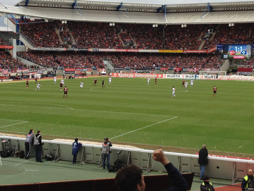 1. FC Nrnberg gegen HSV im April 2012