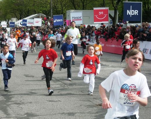 Das Zehntel Haspa-Hamburg-Marathon Jugendlauf