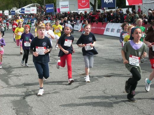 Das Zehntel Haspa-Hamburg-Marathon Jugendlauf