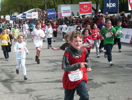 Das Zehntel Haspa-Hamburg-Marathon Jugendlauf