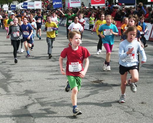 Das Zehntel Haspa-Hamburg-Marathon Jugendlauf