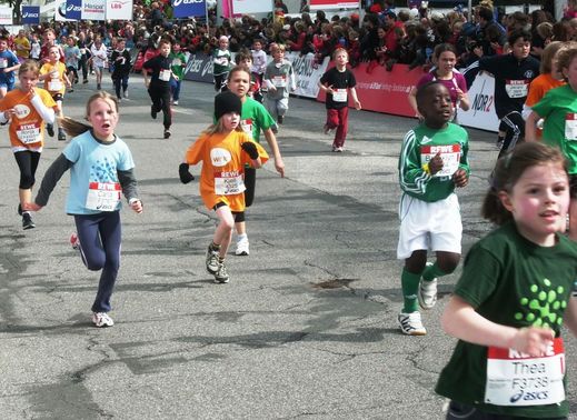 Das Zehntel Haspa-Hamburg-Marathon Jugendlauf