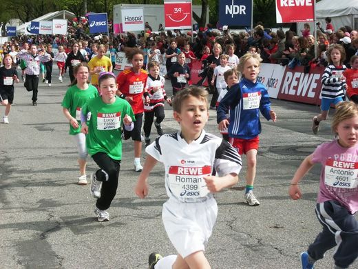 Das Zehntel Haspa-Hamburg-Marathon Jugendlauf