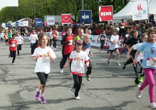 Das Zehntel Haspa-Hamburg-Marathon Jugendlauf